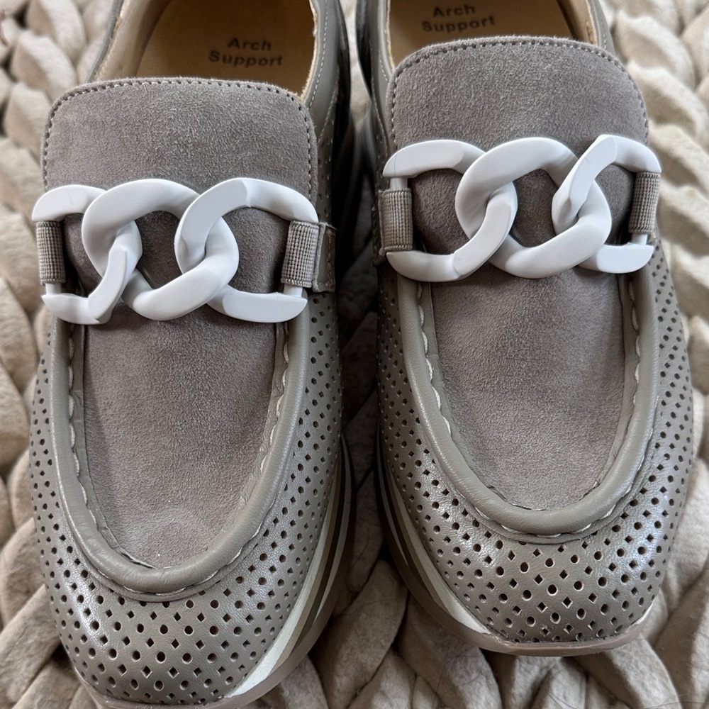 Softwaves Gray Platform Sneakers - image 5